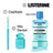 Listerine, Menthol-Mundspülung, 250 ml, milder Geschmack