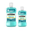 Listerine Mundspülung Menthol Mildes Aroma Alkoholfreies Mundwasser Packung 500 ml + 250 ml