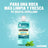 Listerine Mundspülung Menthol Mildes Aroma Alkoholfreies Mundwasser Packung 500 ml + 250 ml