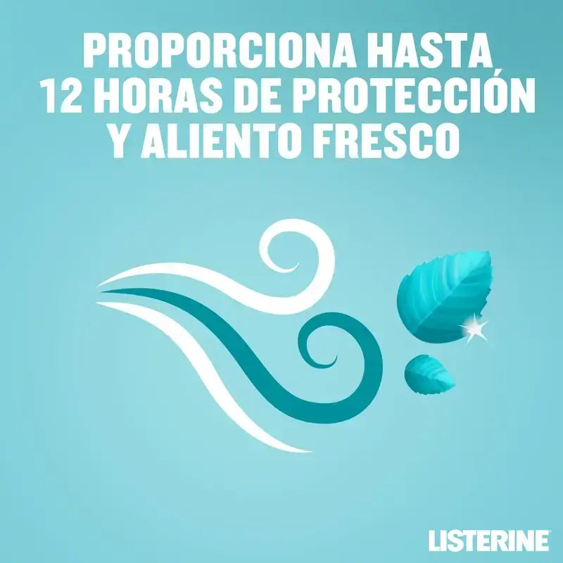 Listerine Mundspülung Menthol Mildes Aroma Alkoholfreies Mundwasser Packung 500 ml + 250 ml