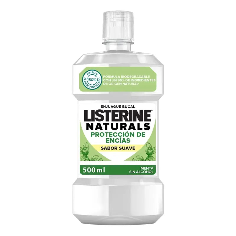 Listerine Naturals Gingiva Mundspülung, 500 ml