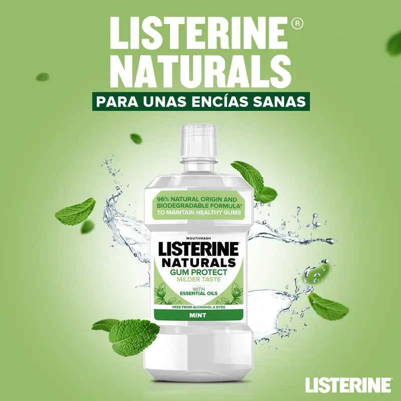 Listerine Naturals Gingiva Mundspülung, 500 ml