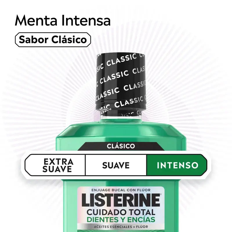 Listerine Zahn & Zahnfleisch Schutz Mundwasser, frische Minze, 2X1L Pack