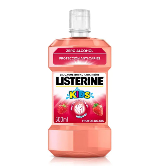 Listerine Kinder-Mundspülung alkoholfrei, Kariesschutz, mit Fluorid, 500ml