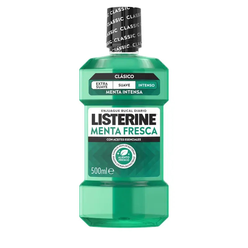 Listerine Mundspülung Fresh Mint, 500 ml