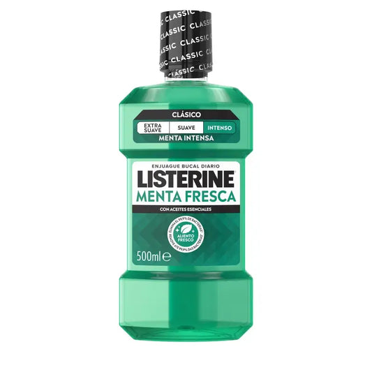Listerine Mundspülung Fresh Mint, 500 ml