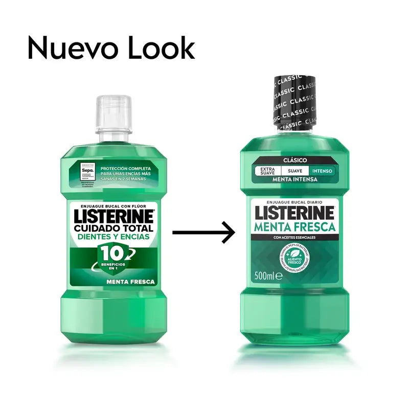 Listerine Mundspülung Fresh Mint, 500 ml