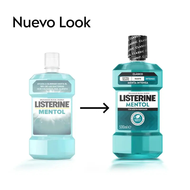 LISTERINE Menthol-Mundspülung, 500 ml