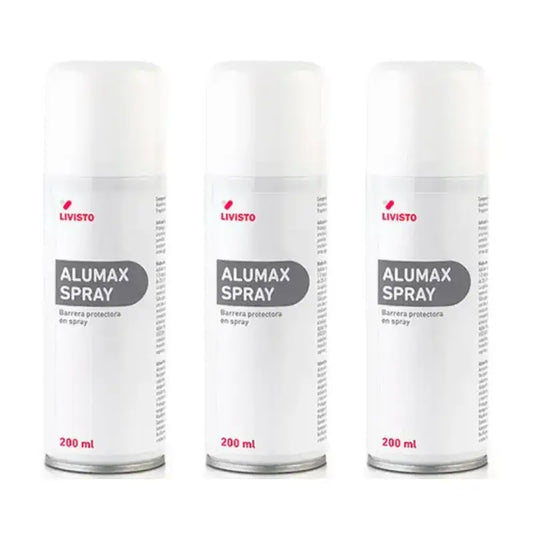 Livisto Alumax Spray, Packung 3 x 200 ml