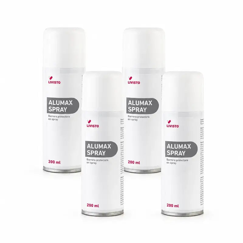 Livisto Alumax Spray-Packung 4 x 200 ml