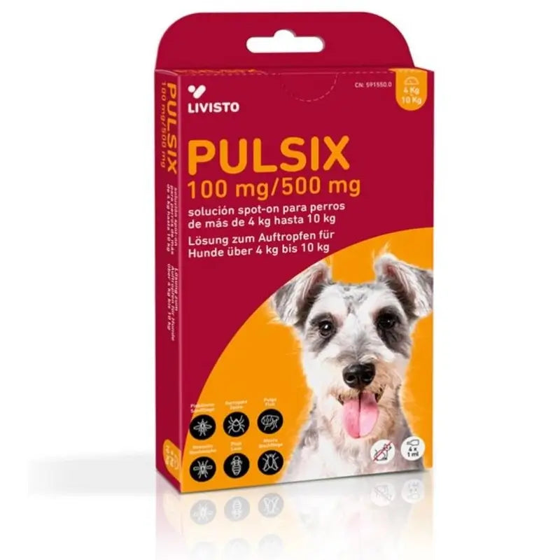 Livisto Pulsix 4–10 kg, 4 Pipetten