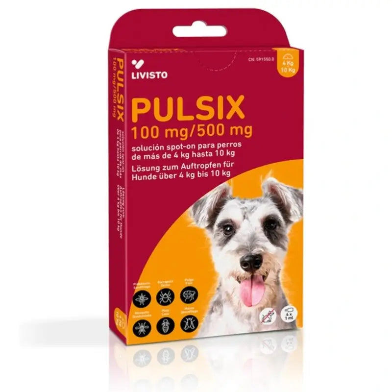 Livisto Pulsix 4–10 kg, 4 Pipetten
