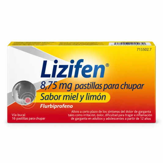 Lizifen 8,75 mg Honig-Zitrone-Geschmack, 16 Lutschtabletten
