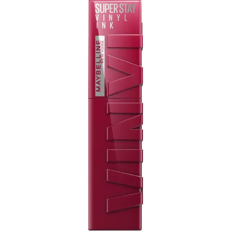 Maybelline New York Super Stay Vinyl Tinte Proof Gloss Lippenstift, 30 UNRIVALED