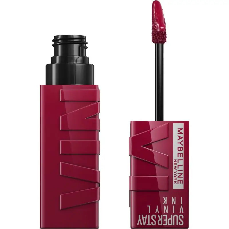 Maybelline New York Super Stay Vinyl Tinte Proof Gloss Lippenstift, 30 UNRIVALED