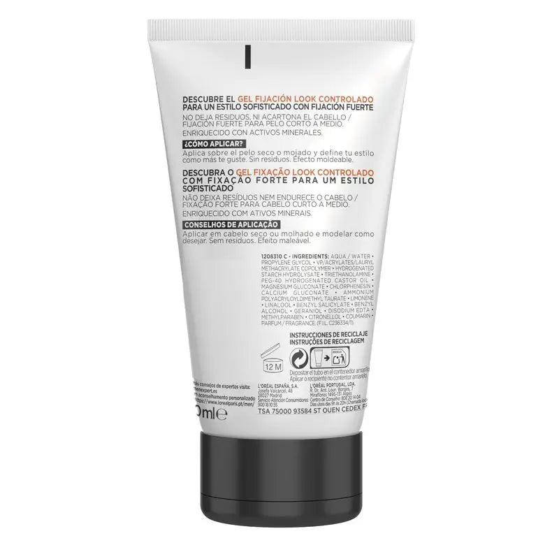 L'Oréal Paris Men Expert Kontrollierter Look Haltegel für Männer, 150 ml