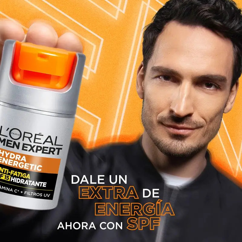L'Oréal Paris Men Expert Hydra Enegertic 24H Anti-Fatigue Feuchtigkeitscreme mit Spf15