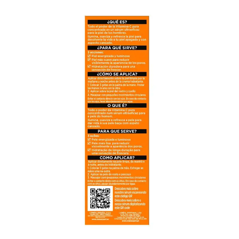 L'Oréal Paris Men Expert Vitamin C Hydra Energetic Anti-Müdigkeitsserum