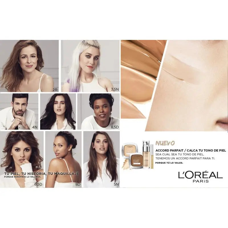 L'Oréal Paris Accord Parfait 2R Vanille Rosé Concealer Flüssiger Concealer 6,8 Ml