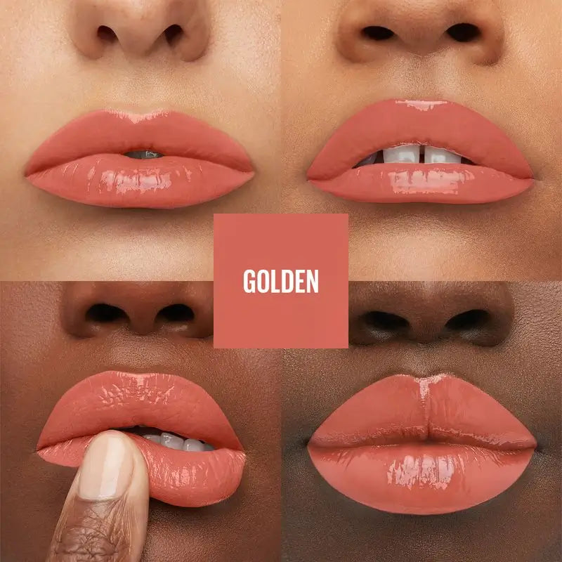 Maybelline New York Superstay Vinyl Ink Lippenstift 105 Golden