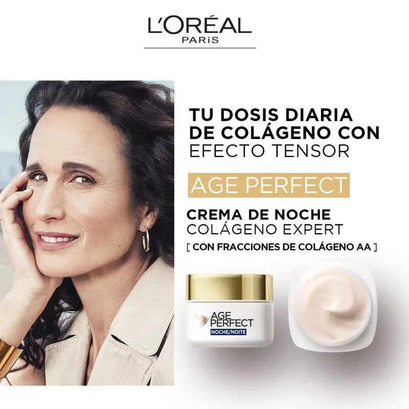 L'Oréal Paris Age Perfect Reife Haut Feuchtigkeitsspendende Nachtcreme - 50Ml