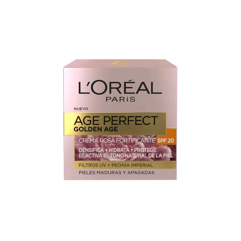 L'Oréal Paris Age Perfect Golden Age Sun Protection Day Cream Spf 20 Reife und matte Haut