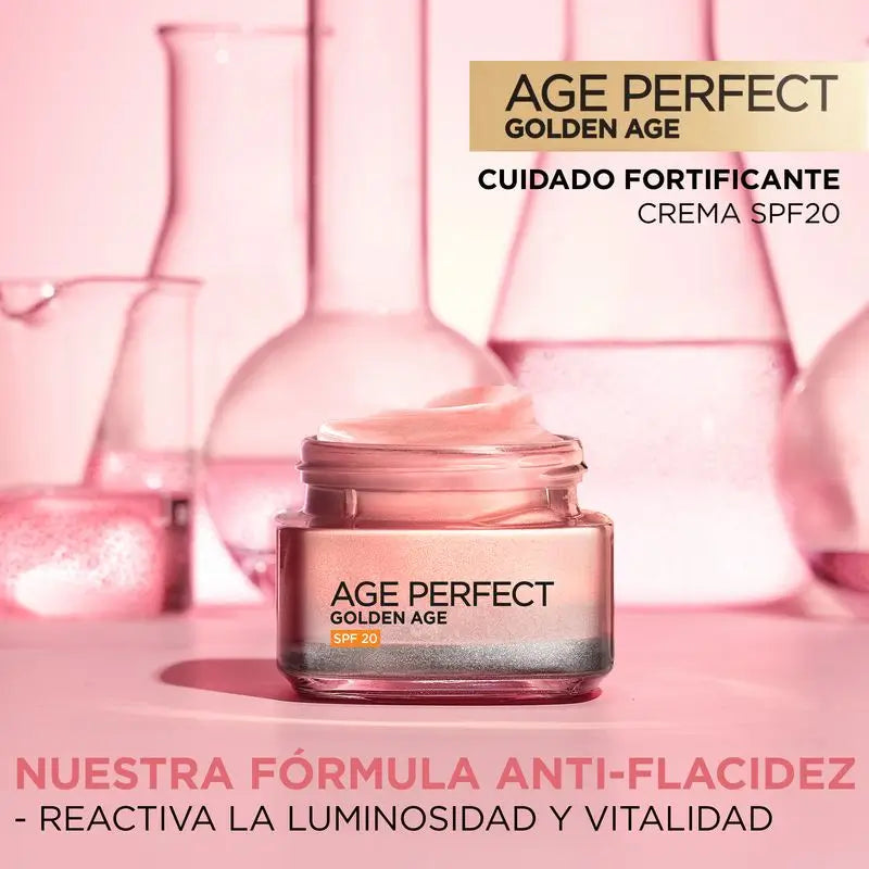 L'Oréal Paris Age Perfect Golden Age Sun Protection Day Cream Spf 20 Reife und matte Haut