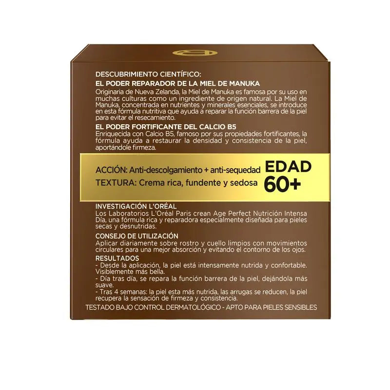 L'Oréal Paris Age Perfect Intense Nourishing Rich Repairing Day Cream Reife und unterernährte Haut 50Ml