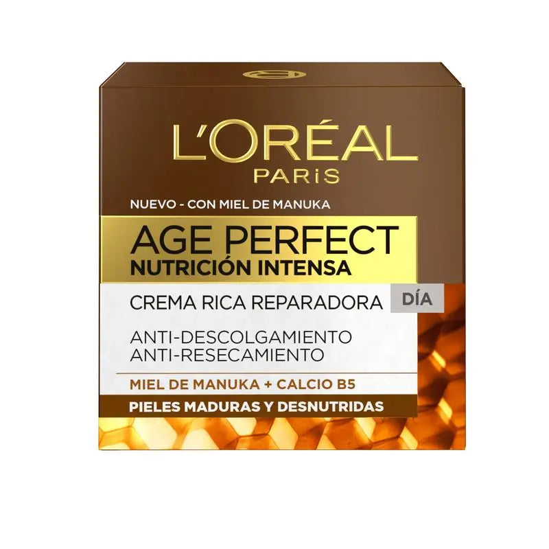 L'Oréal Paris Age Perfect Intense Nourishing Rich Repairing Day Cream Reife und unterernährte Haut 50Ml
