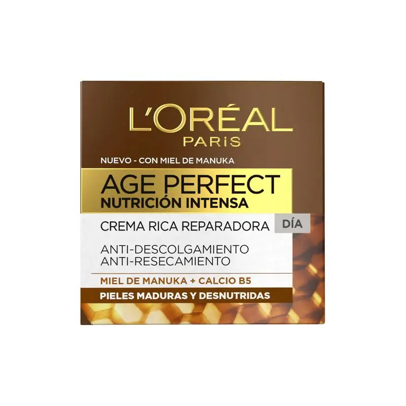 L'Oréal Paris Age Perfect Intense Nourishing Rich Repairing Day Cream Reife und unterernährte Haut 50Ml