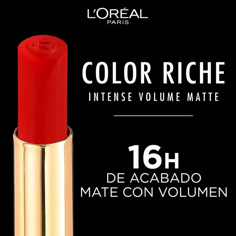 L'Oréal Paris Farbe Riche Intensives Volumen Matte Lippenstift Farbton 188 Rose Activist