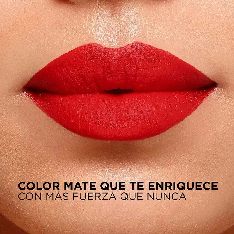 L'Oréal Paris Farbe Riche Intensives Volumen Matte Lippenstift Farbton 188 Rose Activist