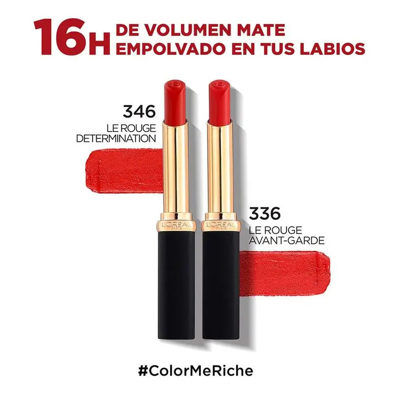 L'Oréal Paris Lippenstift Color Riche Intensives Volumen Matte Farbton 336 Rouge Avant-Ga