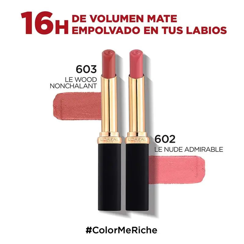 L'Oréal Paris Colour Riche Intense Volume Matte Lipstick Farbton 602 Admirable Nude