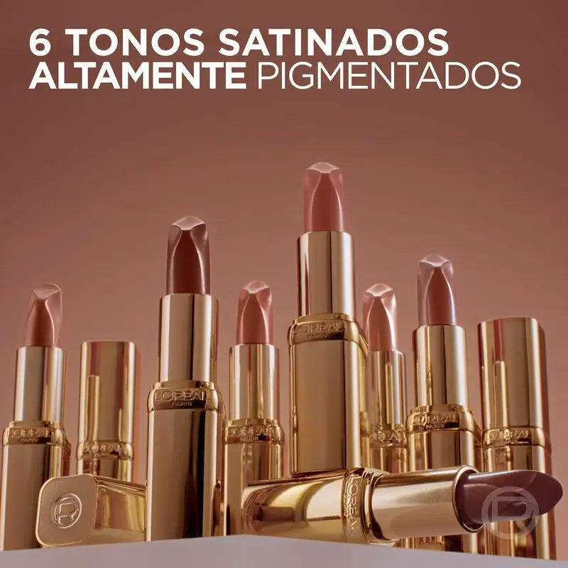 L'Oréal Paris Lippenstift Color Riche Nudes of Worth Satin Gloss Shade 540 Nude Unstoppable