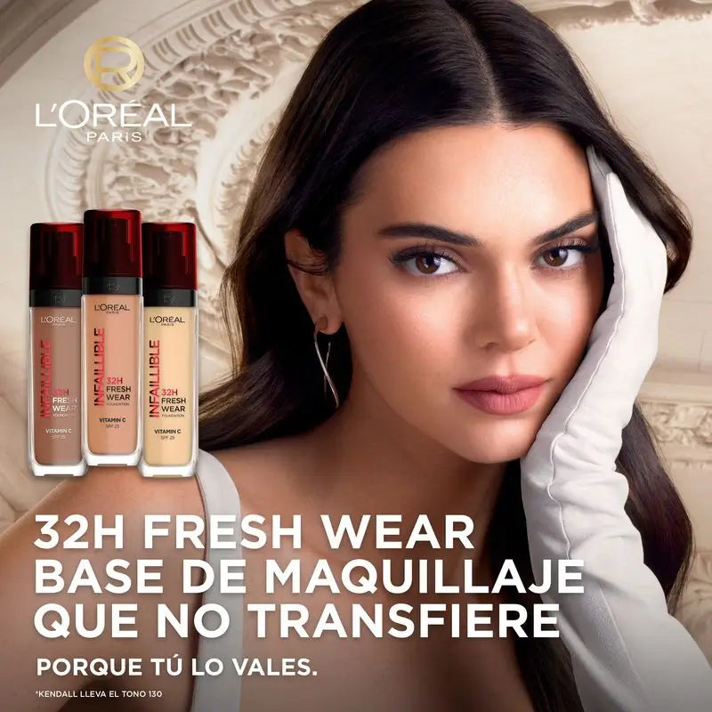 L'Oréal Paris Infaillible Foundation 32H Freshwear 30Ml Farbton 100