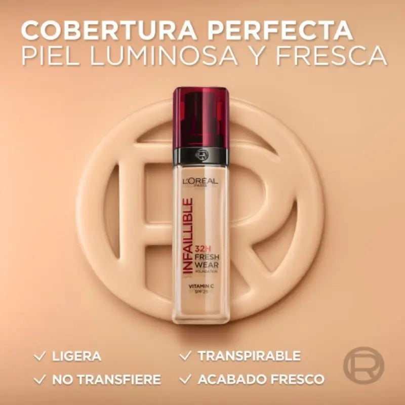 L'Oréal Paris Infaillible Foundation 32H Freshwear 30Ml Farbton 235
