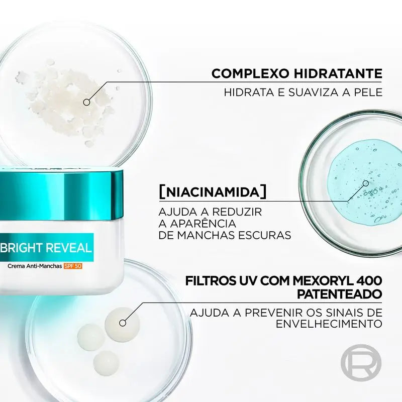 L'Oréal Paris Bright Reveal Anti-Blemish Creme Spf 50