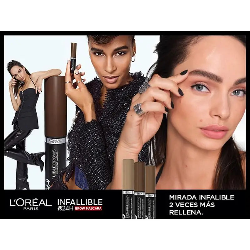 L'Oréal Paris Braue Künstler Plum&Set Braue Mascara 000 Transparent