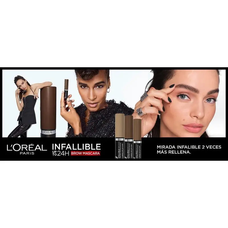 L'Oréal Paris Braue Künstler Plum&Set Braue Mascara 000 Transparent