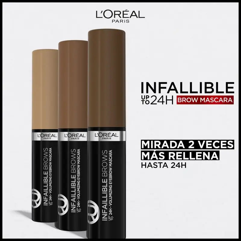L'Oréal Paris Braue Künstler Plum&Set Braue Mascara 000 Transparent