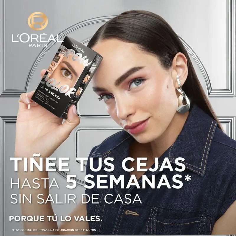 L'Oréal Paris Brauenfarbe Semi-Permanent Brauenfarbe 1.0 Schwarz