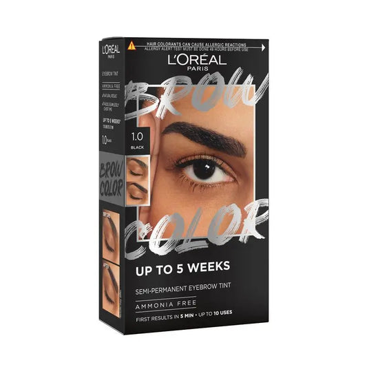L'Oréal Paris Brauenfarbe Semi-Permanent Brauenfarbe 1.0 Schwarz