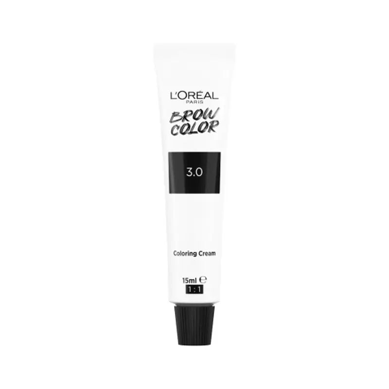 L'Oréal Paris Brauenfarbe Semipermanente Brauenfarbe 3.0 Dunkelbrünett