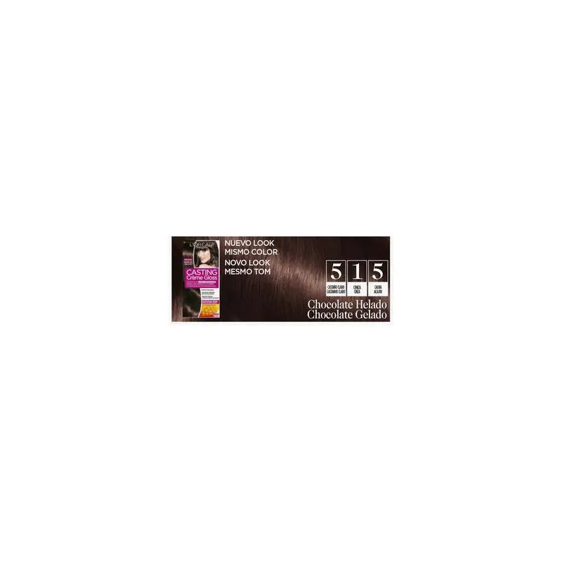 L'Oréal Paris Casting Creme Gloss Farbe Bad 515 Schokoladenbraun