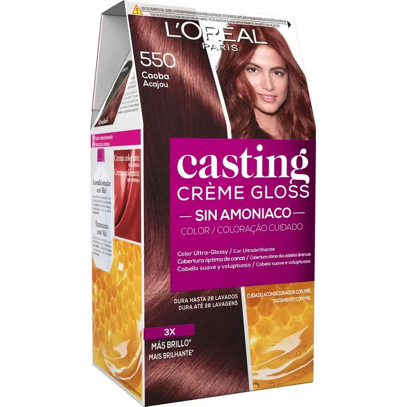 L'Oréal Paris Casting Creme Gloss Farbe Bad 550 Auburn