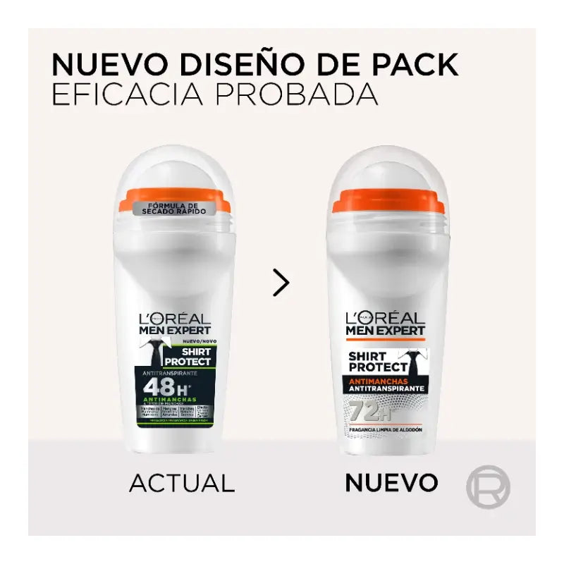 L'Oreal Paris Männer Roll-On Anti-Punkt Deodorant 48H, 50ml