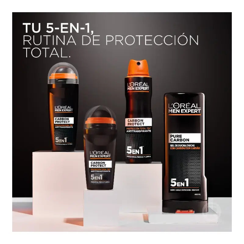 L'Oreal Paris Deodorant Spray, Total Protection 48H, für Männer, 150 ml