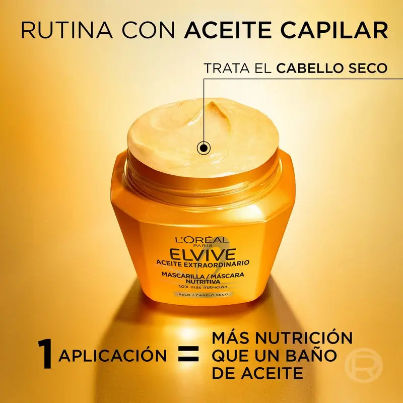 L'Oréal Paris Elvive Extraordinary Oil Pflegende Maske, 310 ml