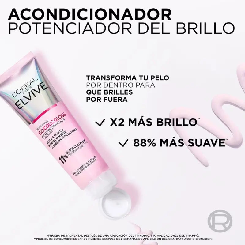 L'Oréal Paris Elvive Glycolic Gloss Conditioner Glycolsäure Glycolic Conditioner Weiches & glänzendes Haar
